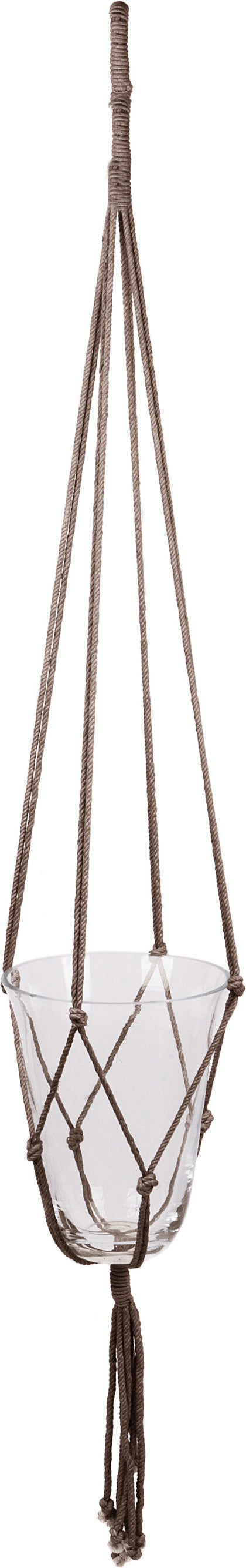 In the Mood plantenhanger Knot taupe D 15 H 140 cm