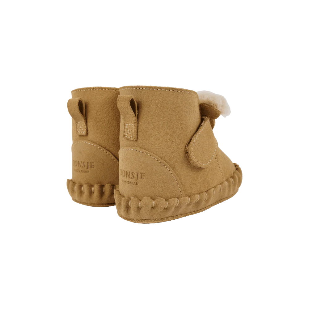 Pouty Booties | Fluffy Koala | Sand Suede