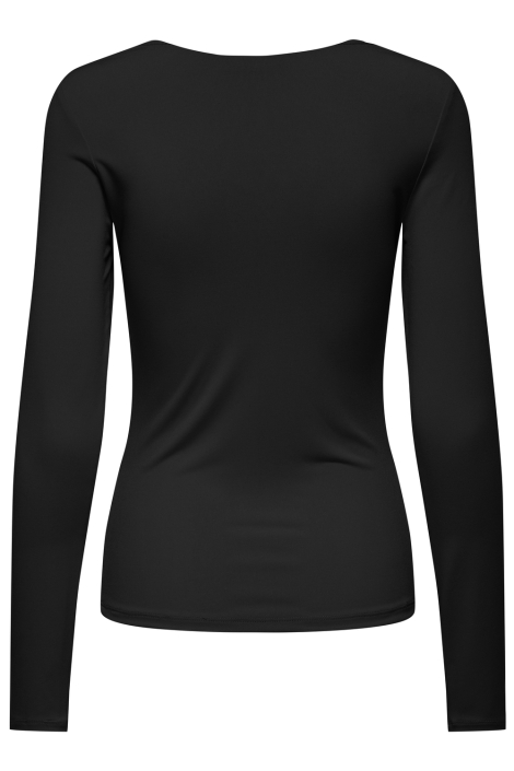 Jacqueline de Yong zwarte dames t-shirt