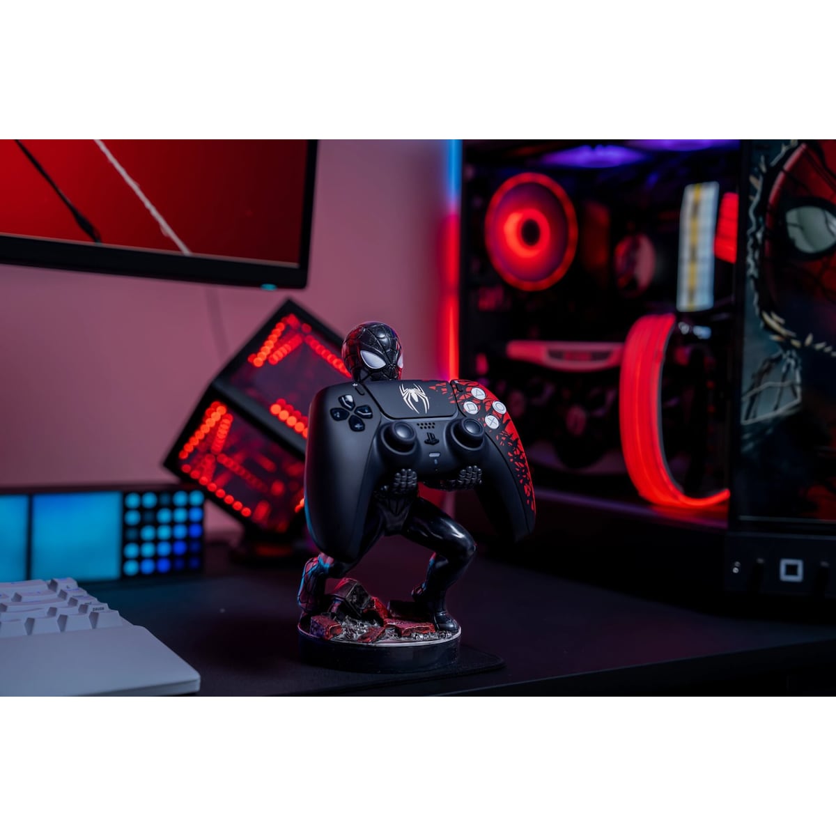 Cable Guys Symbiote Spider-Man kontroller/mobilholder
