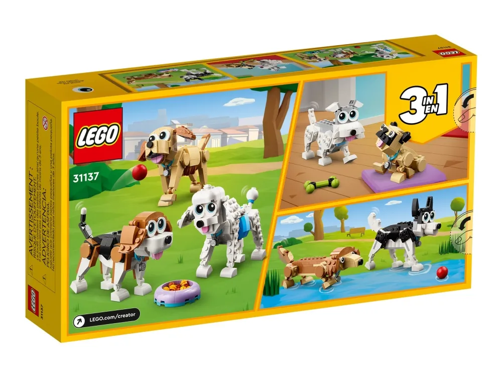LEGO Creator 31137 Bedårende hunde