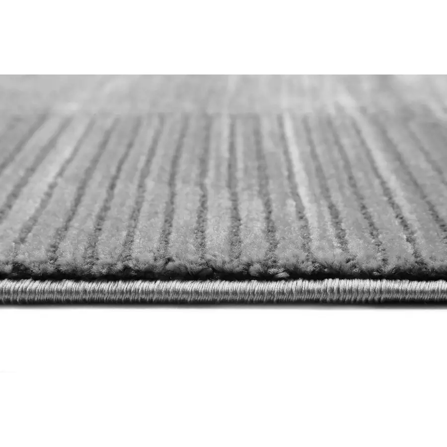 Esprit Kurzflorteppich Velvet Groove grau taupe