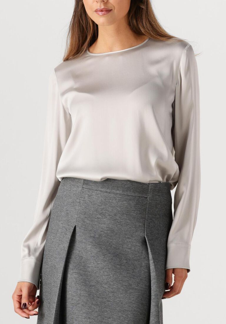 lichtgrijze max mara blouses lodi