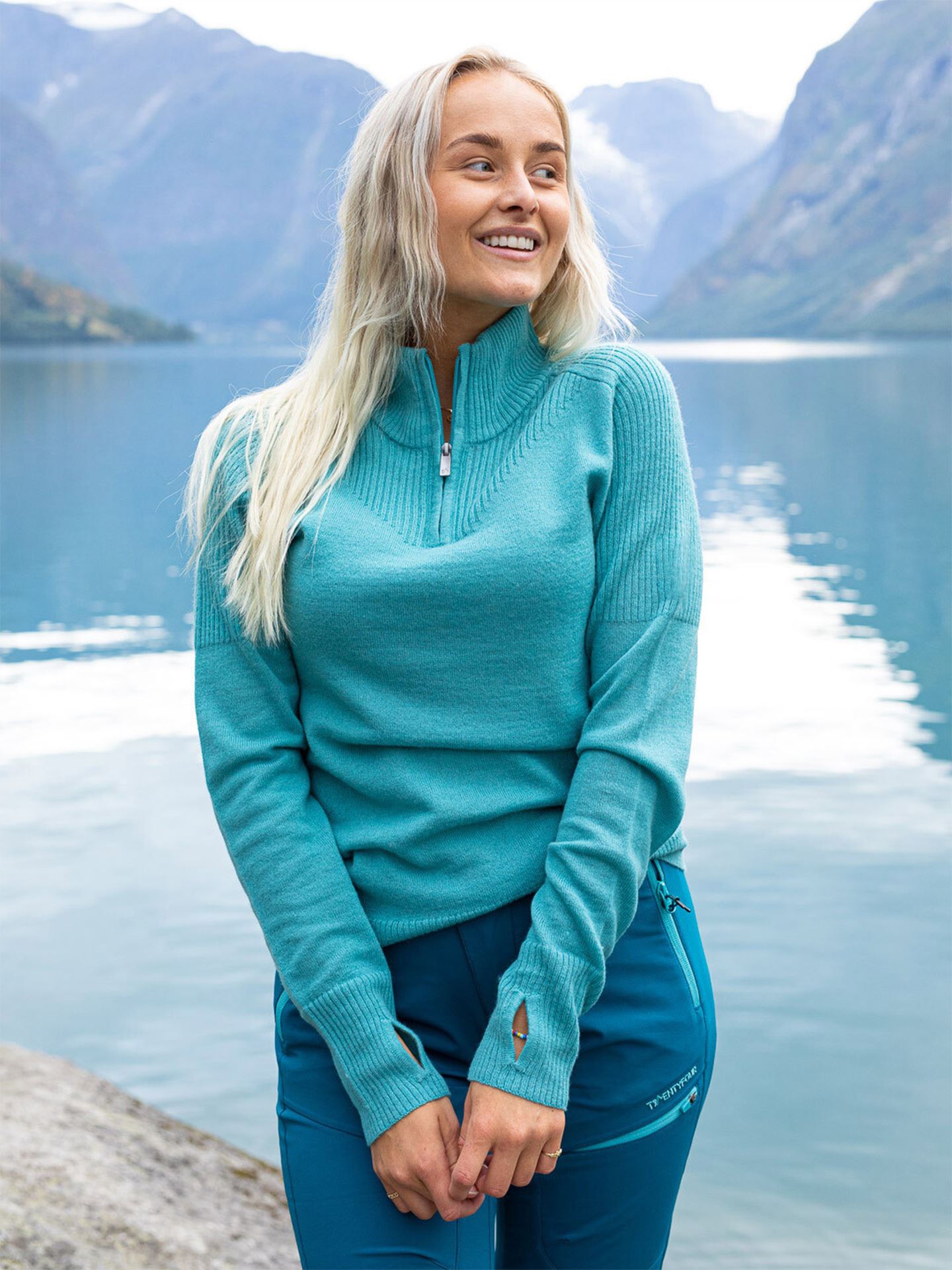 Flåm Half Zip Genser
