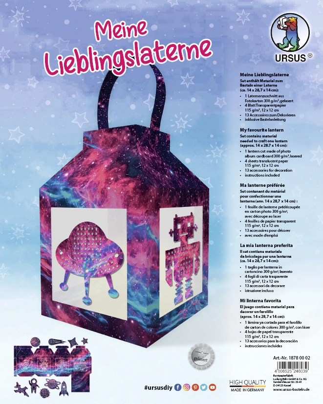 URSUS - URSUS Meine Lieblingslaterne 