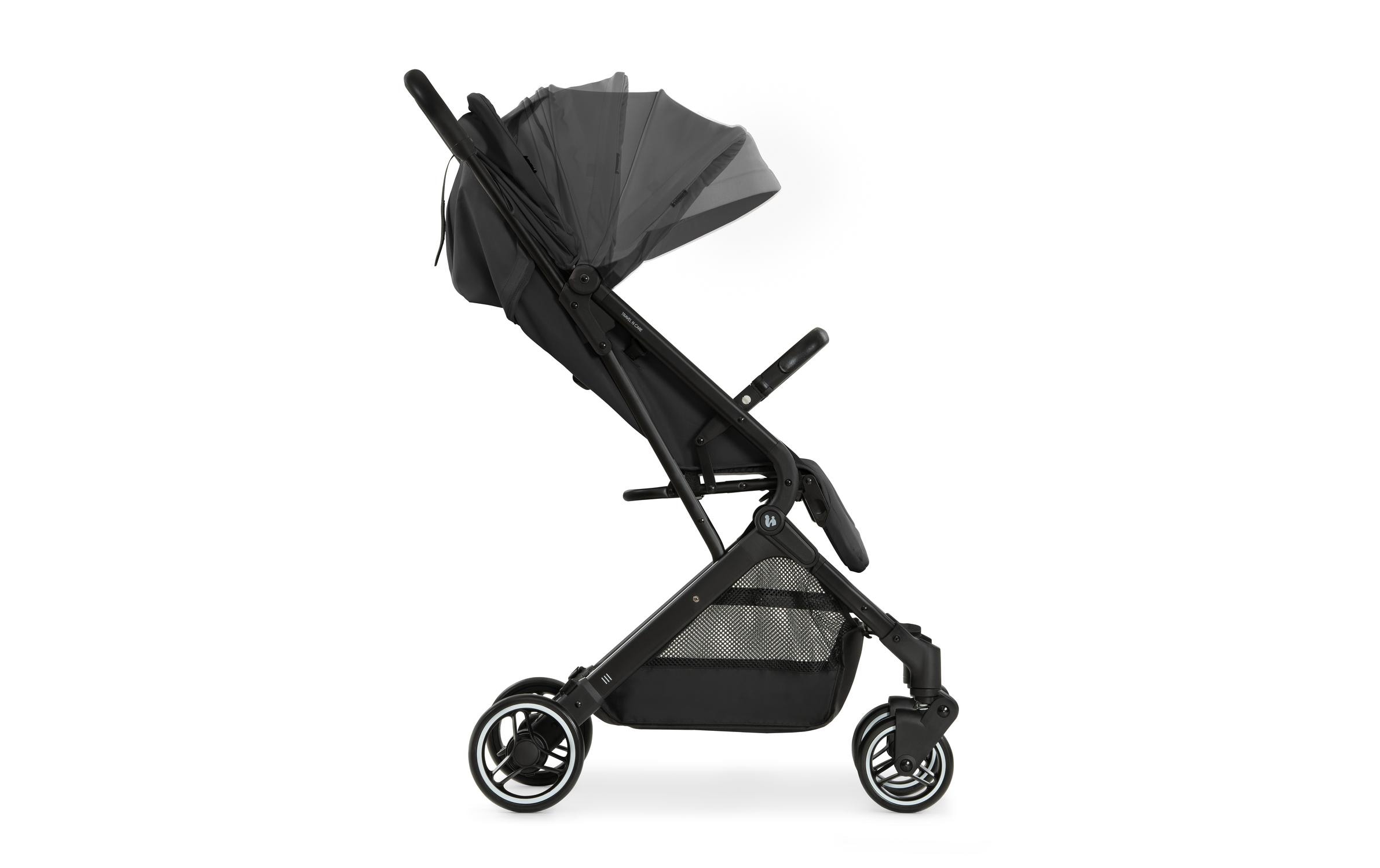 Buggy Travel N Care Schwarz<br>Handlicher, kompakt verstaubarer Kinderwagen
