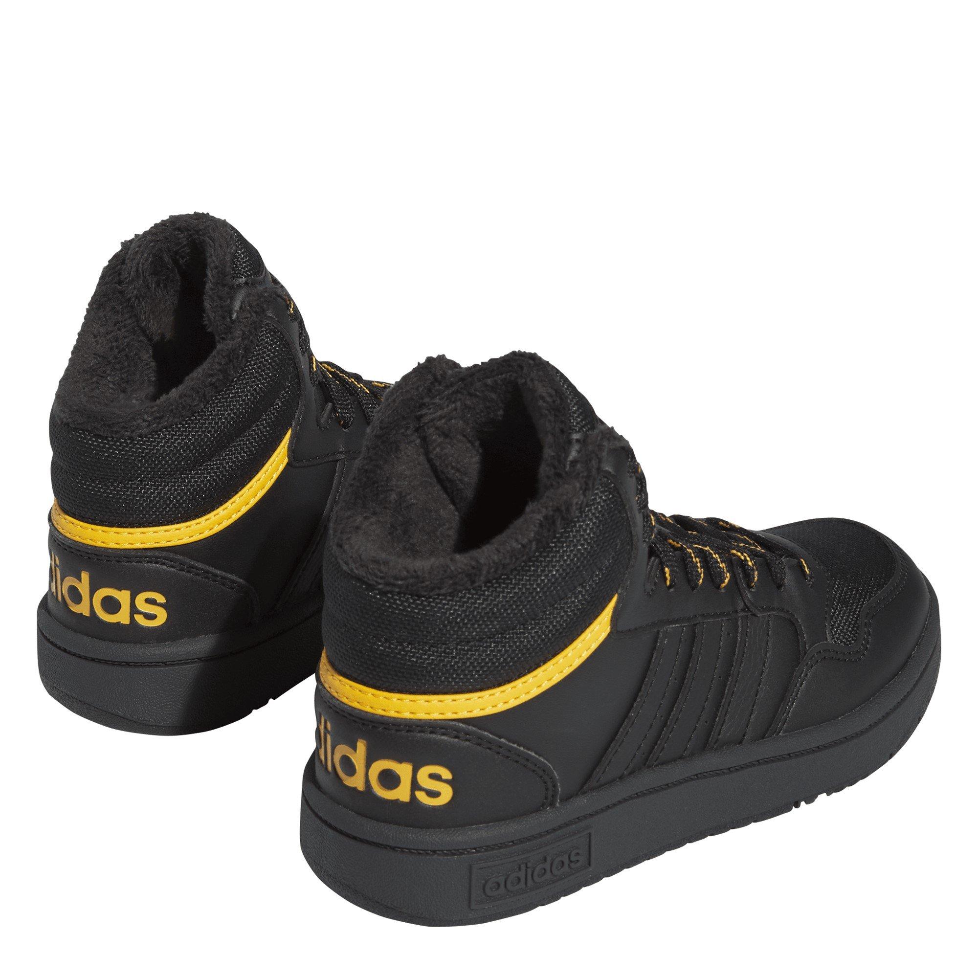 adidas Hoops Mid High Tops Junior Boys