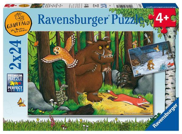Ravensburger Kinderpuzzle - 05227 Der Waldspaziergang - Puzzle für Kinder ab 4 J
