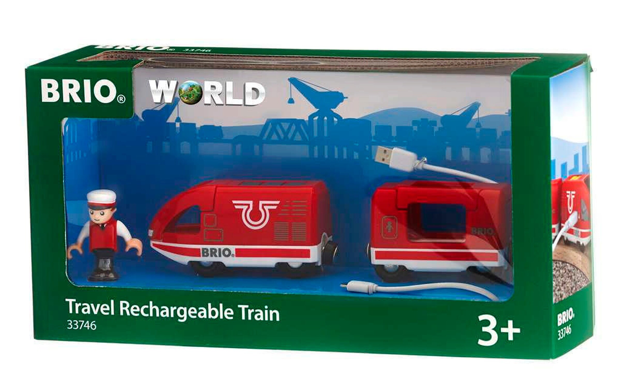 BRIO Roter Akku-Reisezug