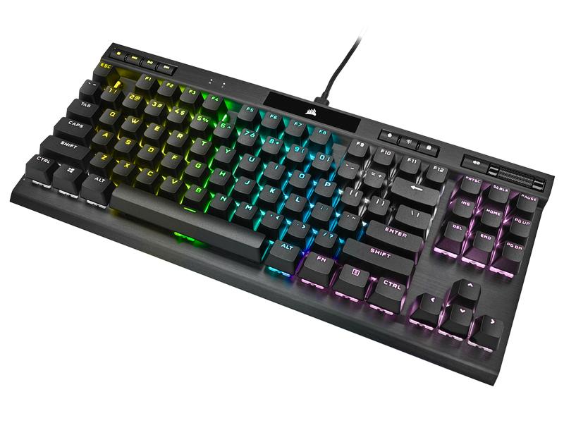 Corsair Gaming-Tastatur K70 RGB TKL CHAMPION SERIES iCUE K70 RGB TKL CHAMPION SERIES