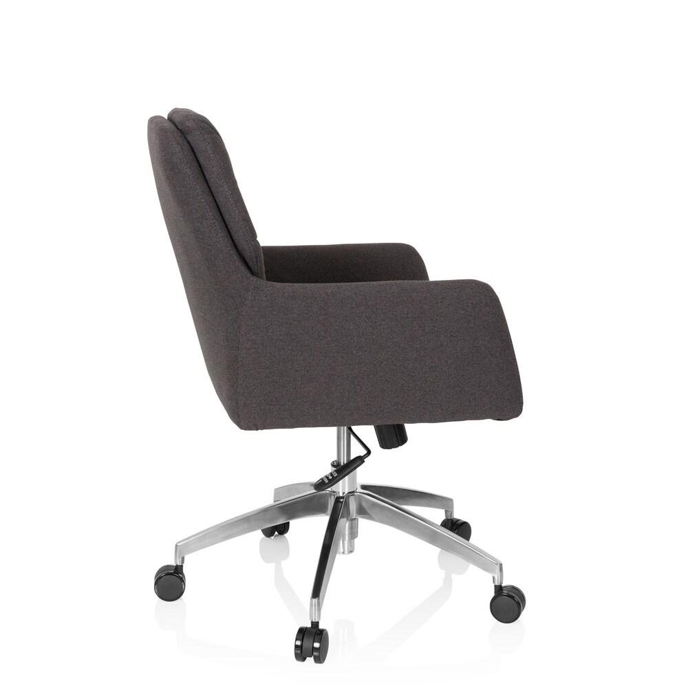 Home Office Bürostuhl SHAKE 350 Stoff mit Armlehnen hjh OFFICE
