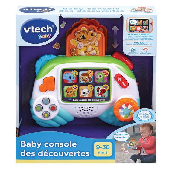 Baby console des découvertes