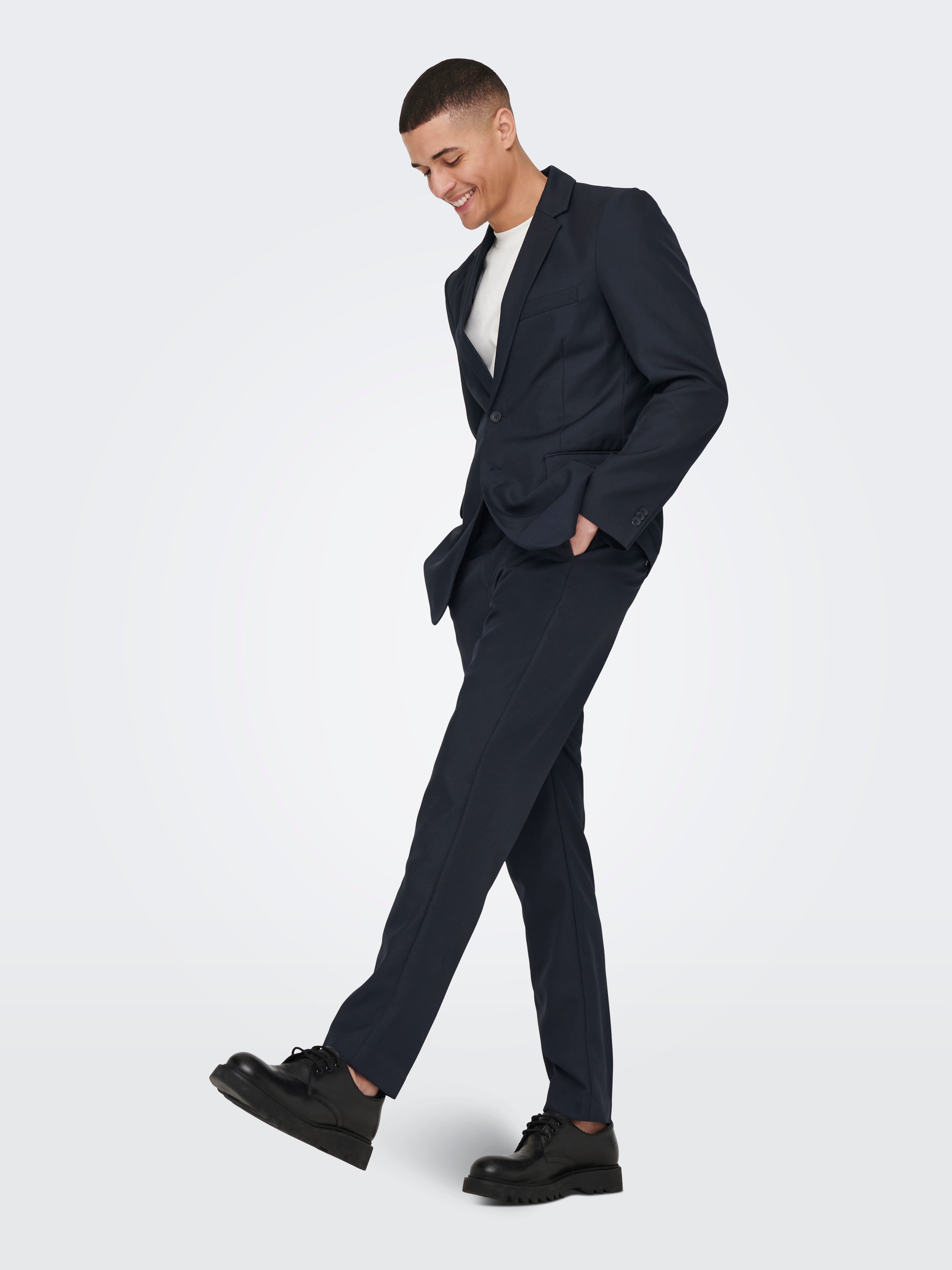 ONSEVE Anzughose Dark Navy