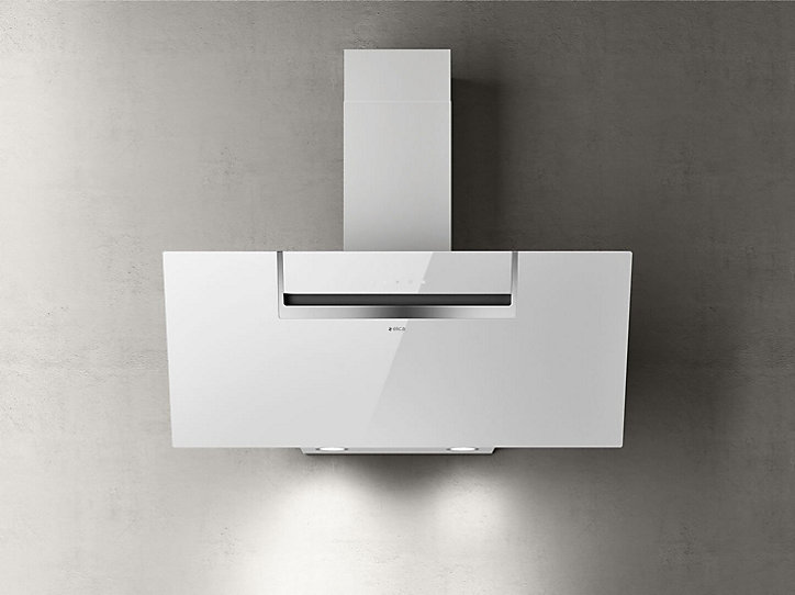 Hotte inclinée blanc L. 90 cm Sheen S Elica