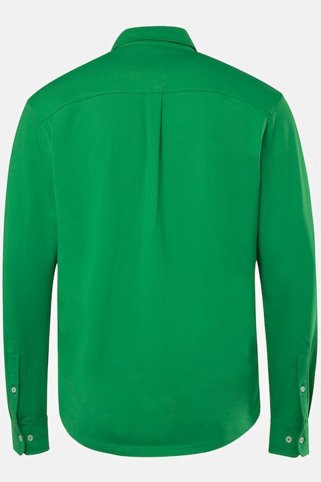 JAY-PI Piqué-Hemd FLEXNAMIC®, Golf, Buttondown-Kragen, Modern Fit