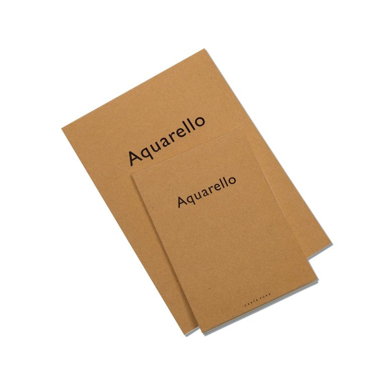 Carta Pura Aquarello-Block, 100% Hadern