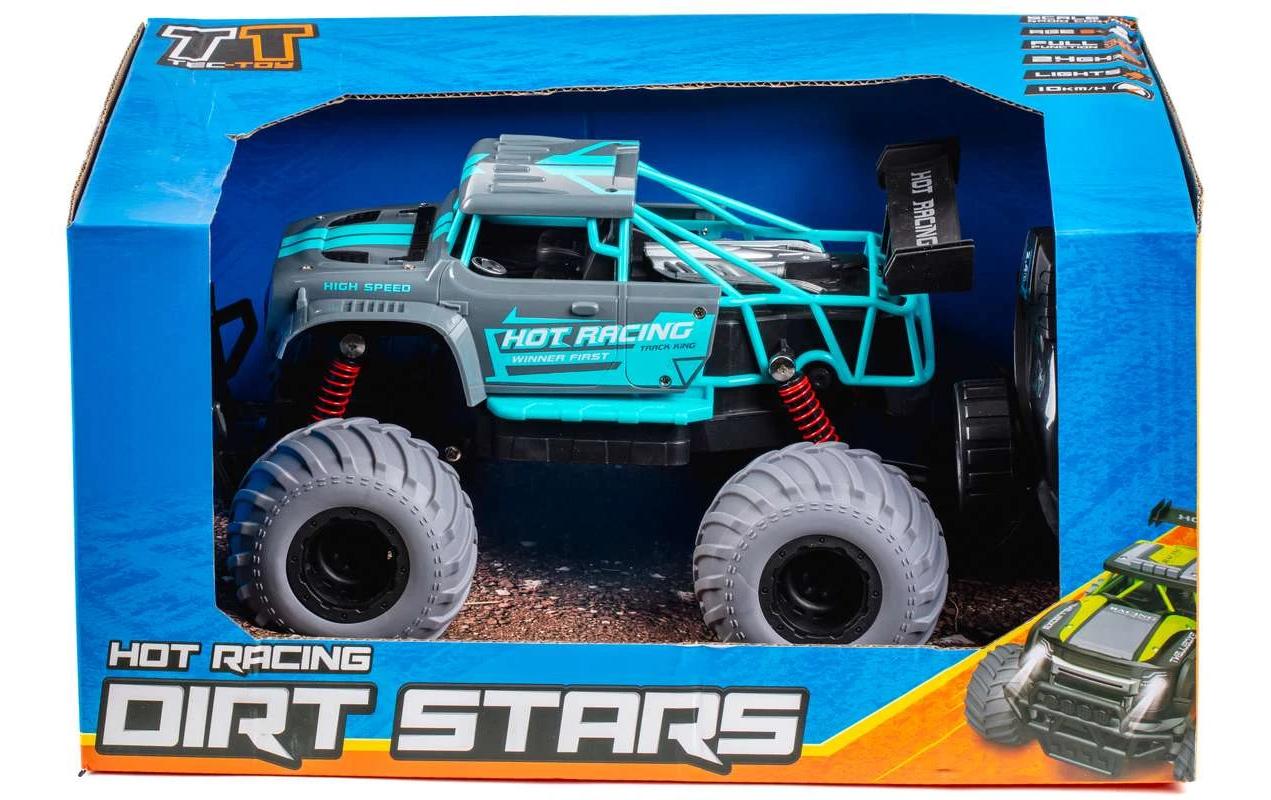 Monster Truck Hot Racing Blau, 1:14Akku-Betriebenes RC Off-Road Auto für Kinder ab 6 Jahren