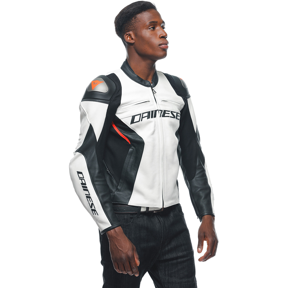 Dainese - Blouson Racing 4 Blanc / Noir