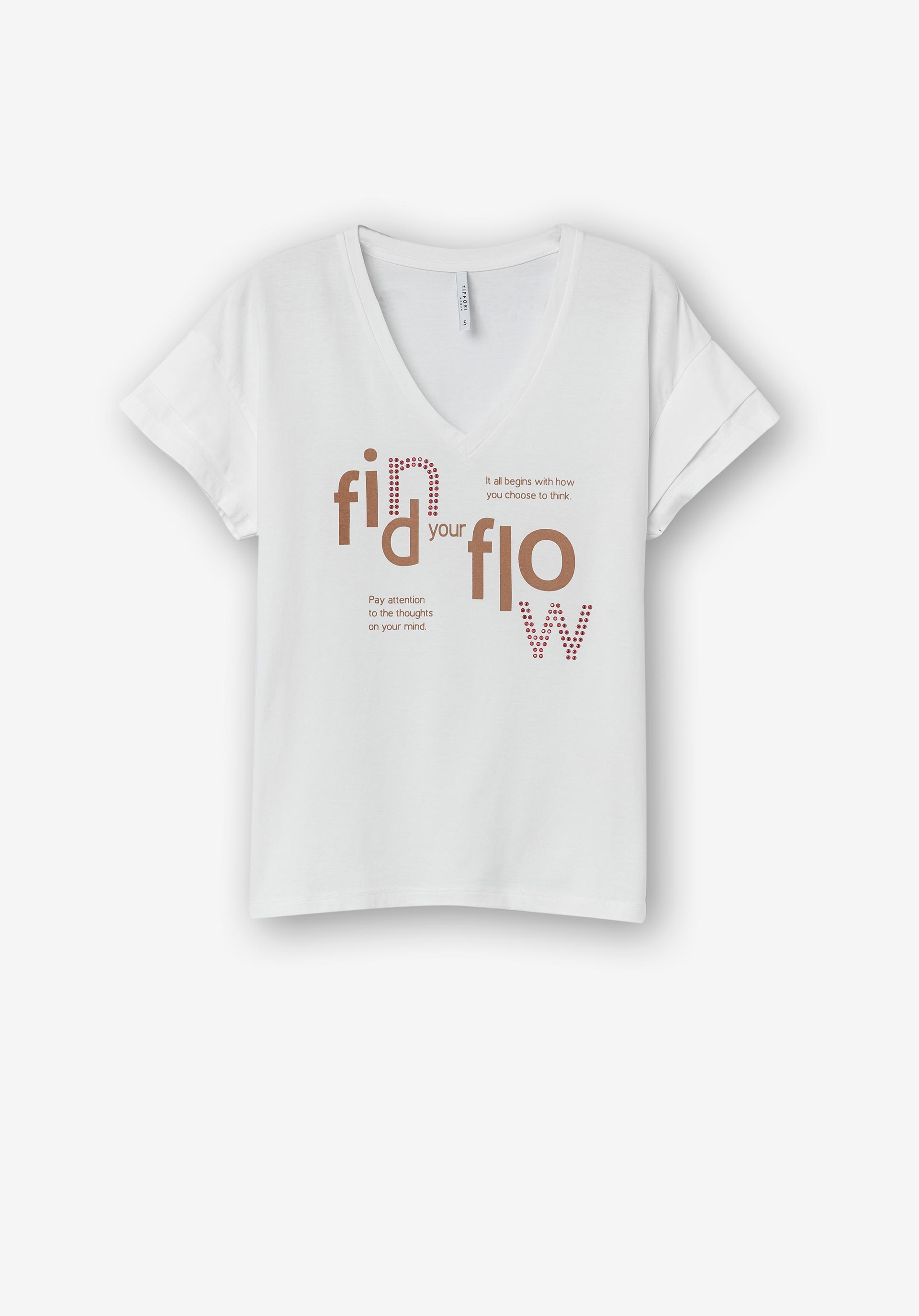 T-shirt com Mensagem e Aplicações