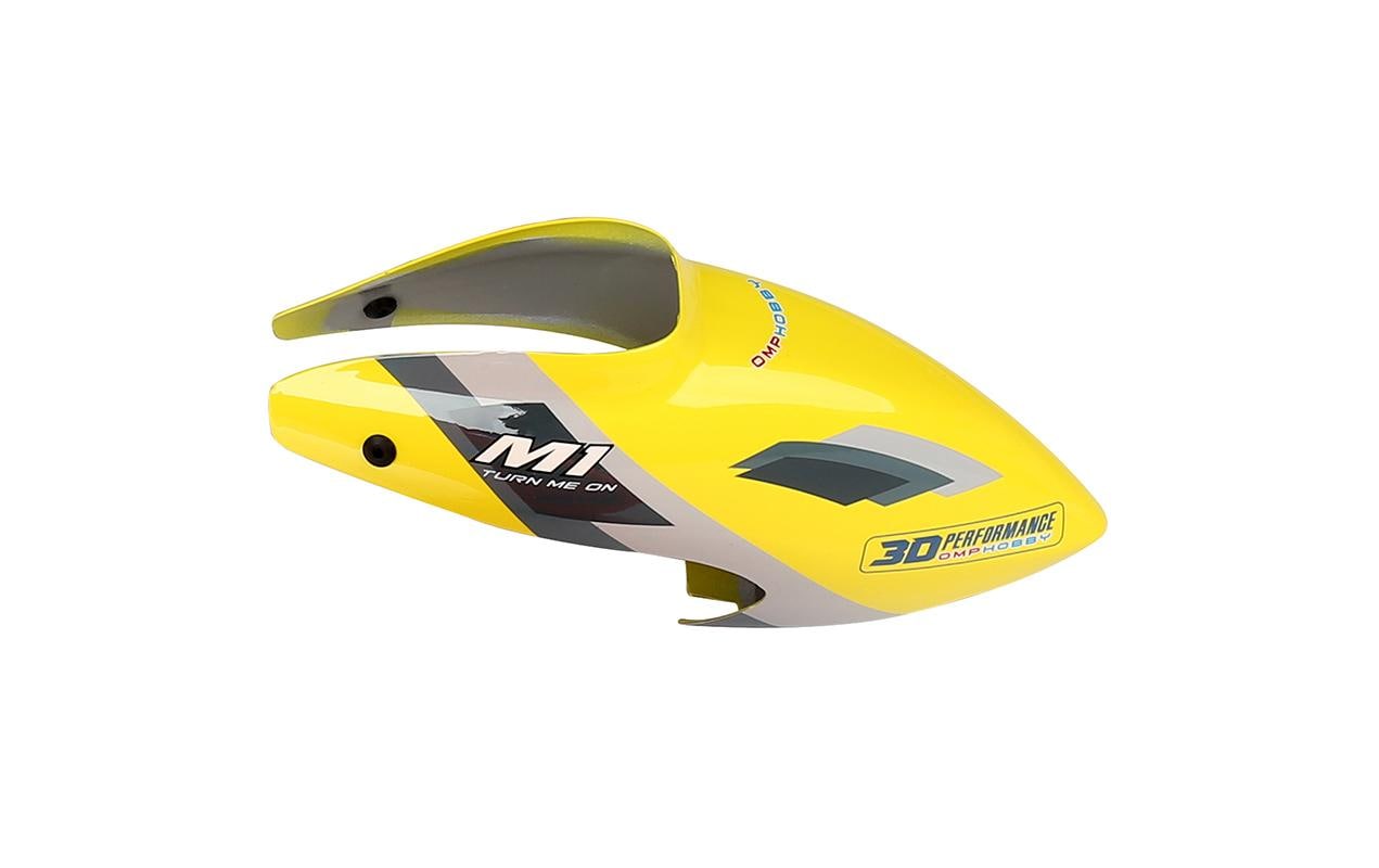 Kabinenhaube Gelb M1 EvoErsatzteil für OMP M1 Evo Heli