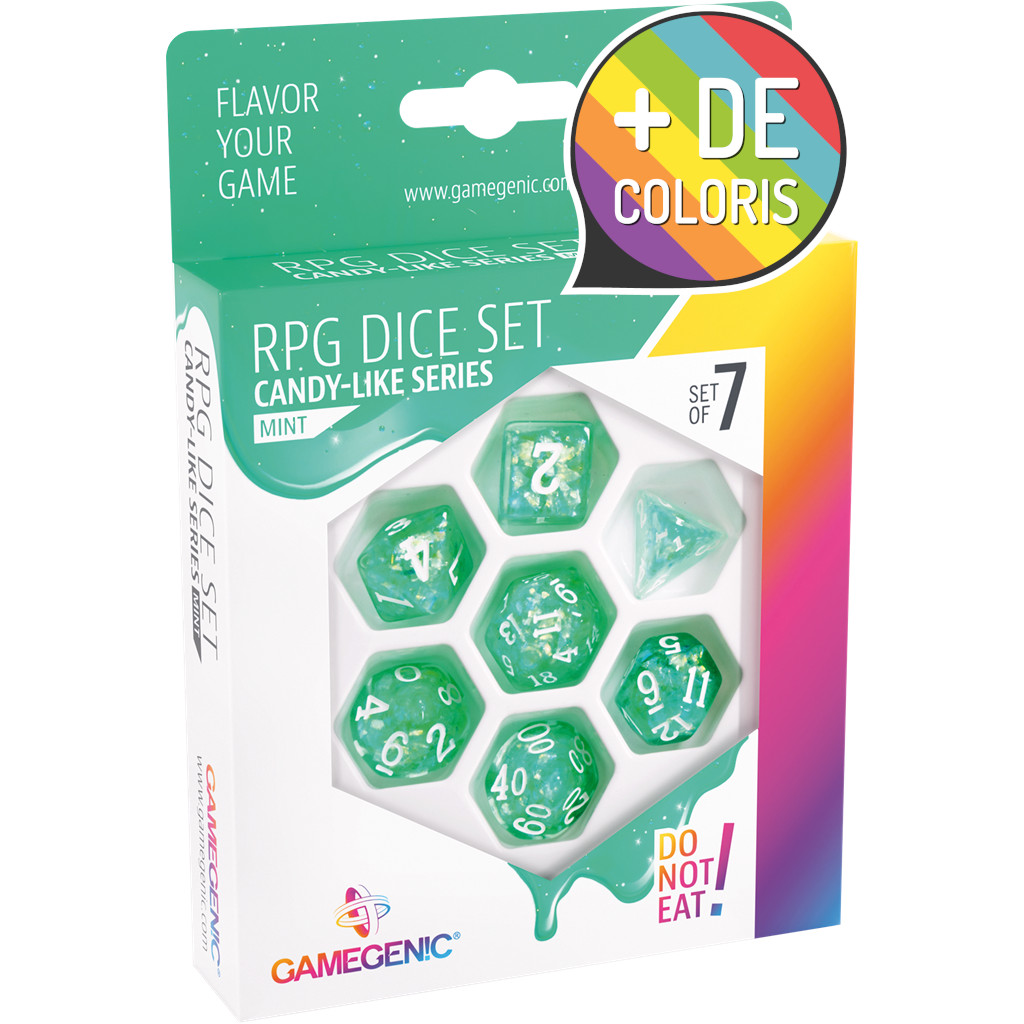 Set de dés JDR - Candy Like Series