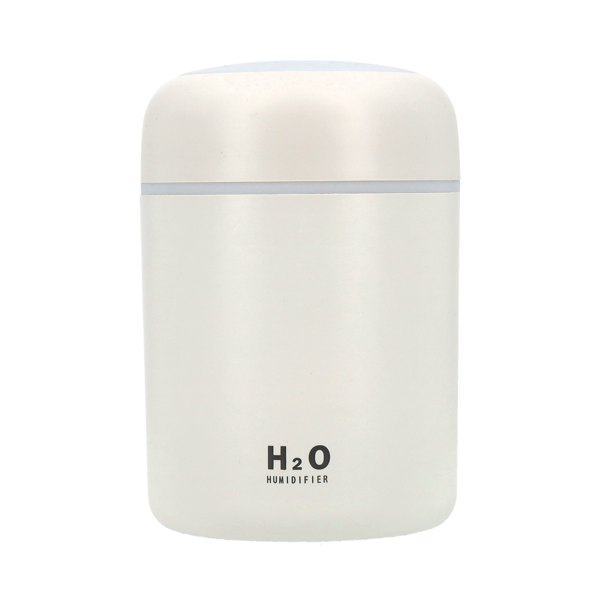 (300ml) Mini USB Luftbefeuchter Aroma Öl Diffuser mit LED Beleuchtung - Weiss