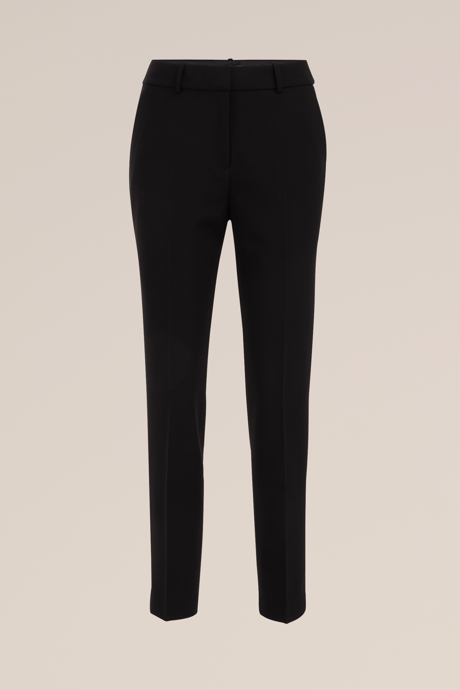 slim fit pantalon WE Fashion Zwart