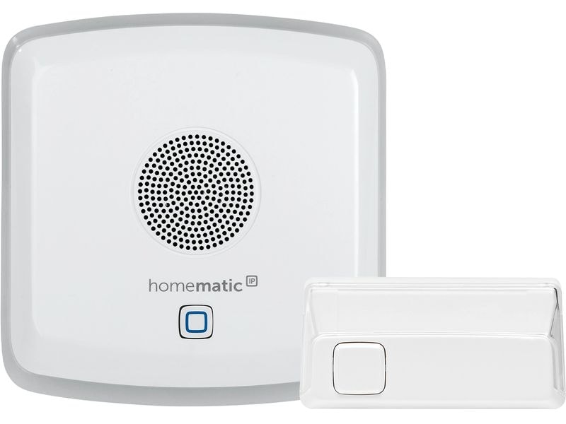 Homematic IP Klingeltaster HmIP-DBB und Kombisignalgeber Hm Gong   Taster Kit