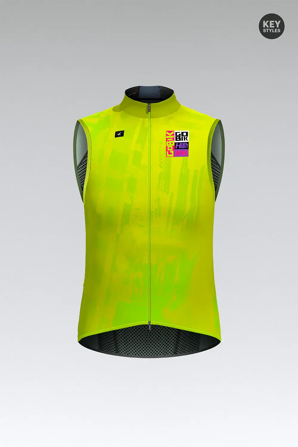 Gobik Plus 2.0 Windvest Geel/Groen Heren
