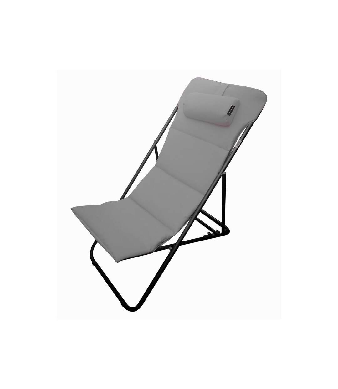 Paris Prix - Transat Design Pliant corfou 93cm Gris