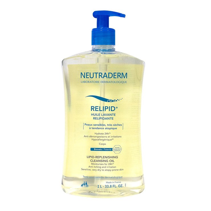 Relipid+ huile lavante relipidante peau sensible 1 L