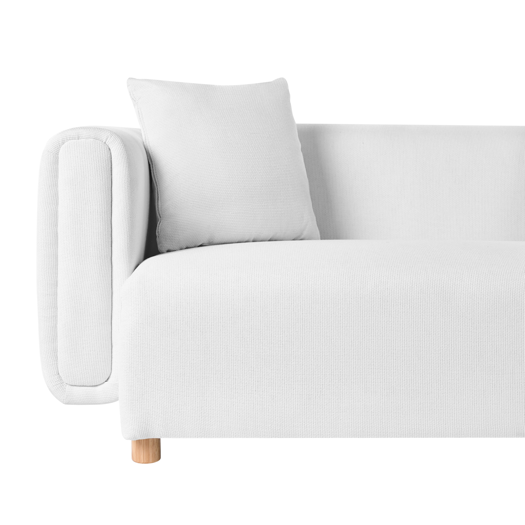 Beliani - LILLEROD - Tweezitbank - Wit - Polyester