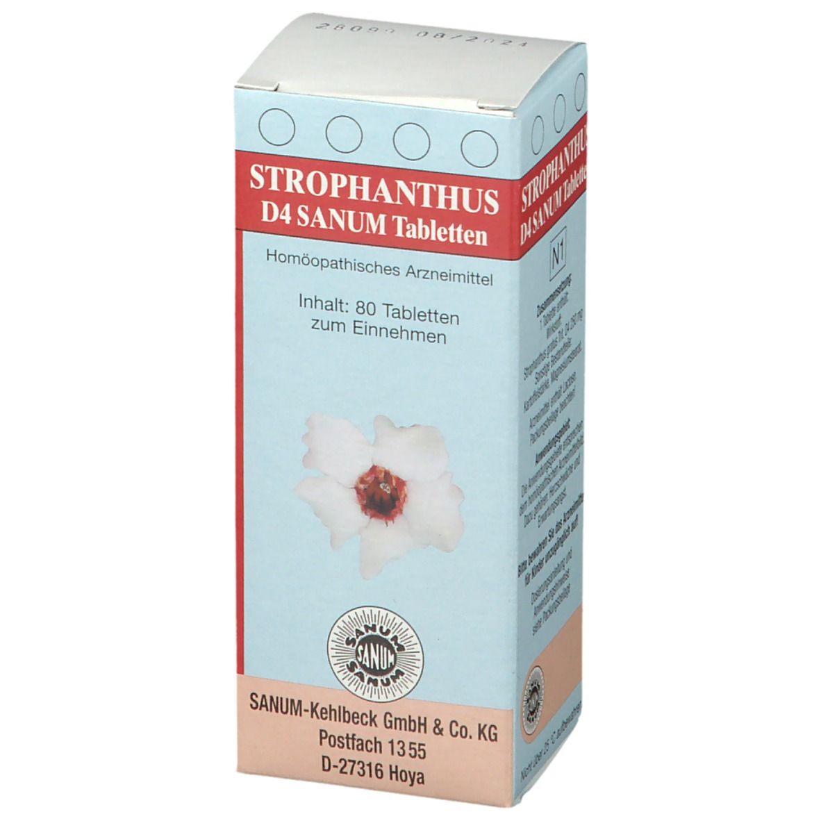 Strophanthus D4 Sanum Tabletten