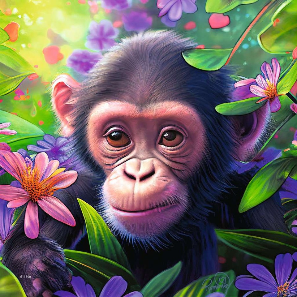 Ravensburger - PuslespilJungle Babies 3x49 brikker