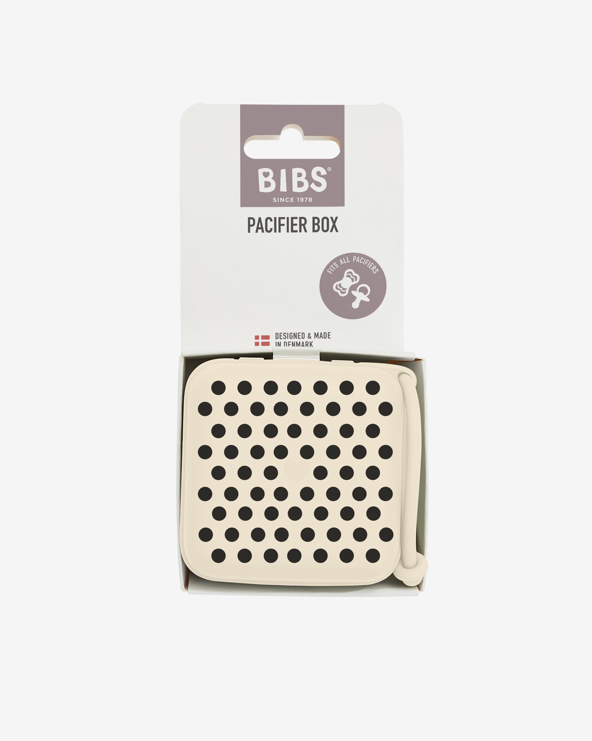 BIBS Smokkeboks – 2i1 Oppbevaring- & Steriliseringsboks til Mikro
