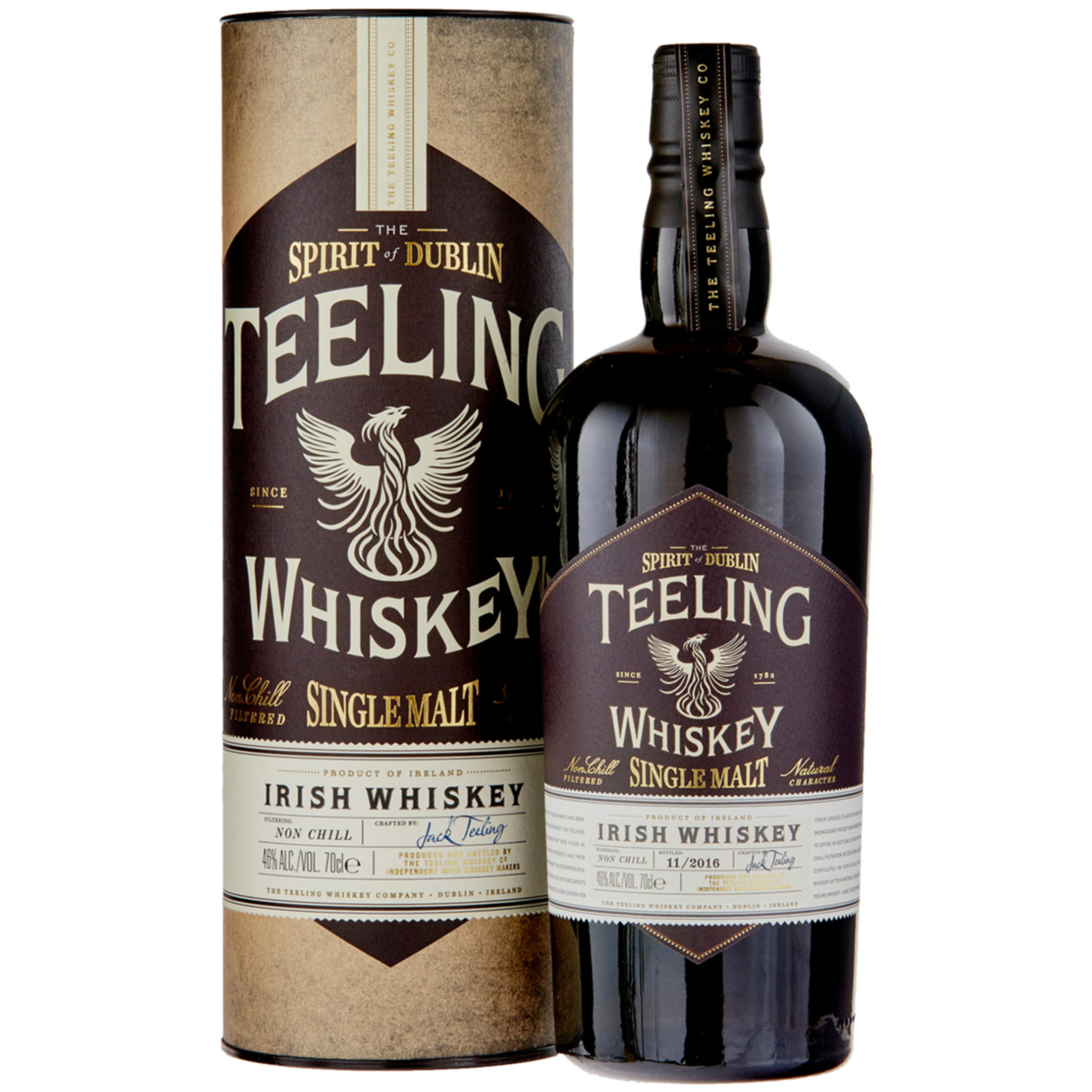 Teeling Single Malt Irish Whiskey -70cl
