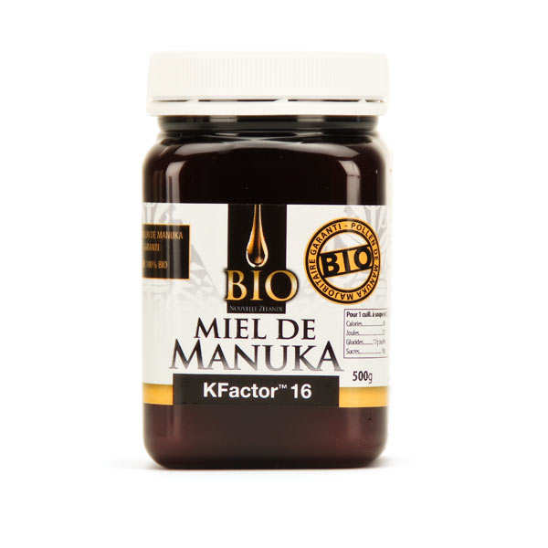 Miel de Manuka actif Bio TPA 16+