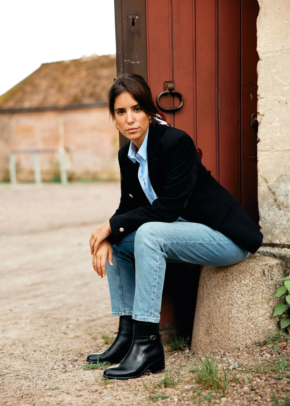 BOOTS ALGHERO CUIR NOIR