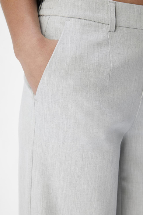 Object grijze dames broek