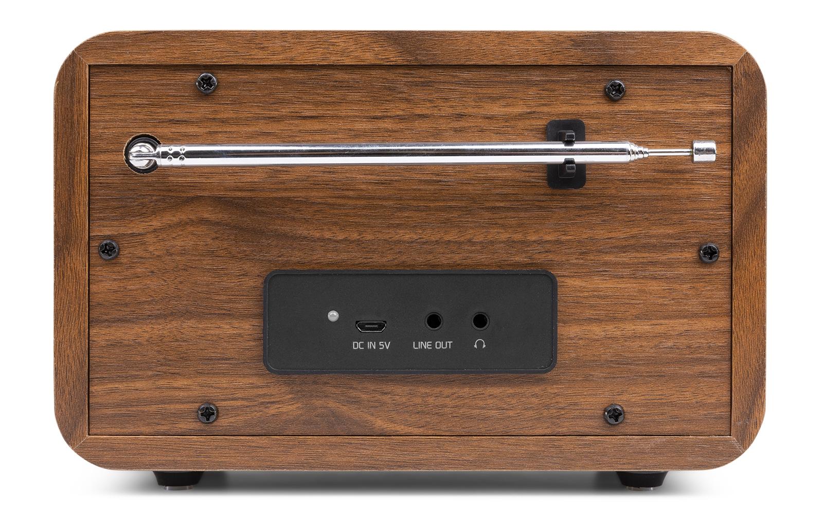 DAB+ Radio Milan BraunDAB+ Radio mit Bluetooth