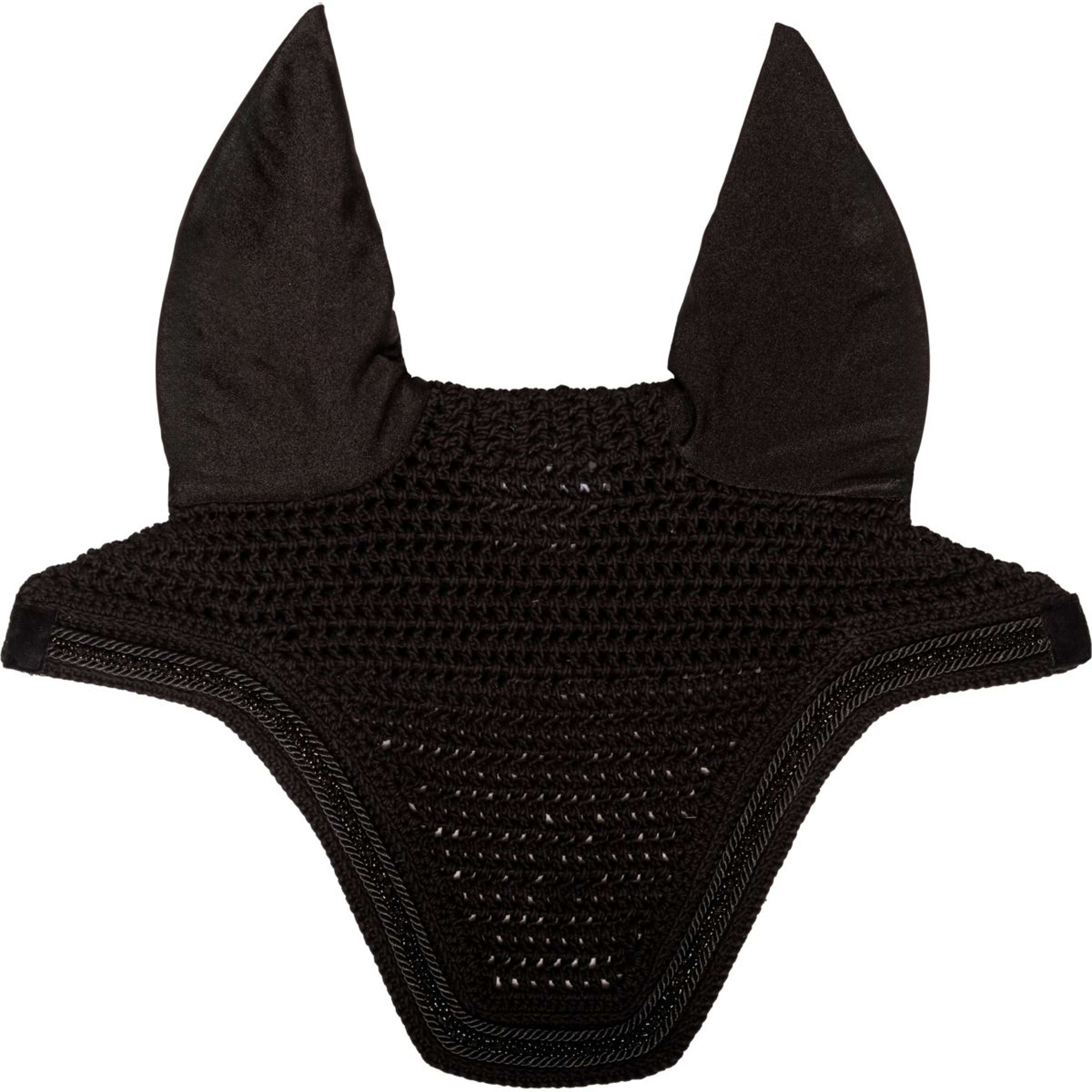 Kentucky Oornetje Wellington Velvet Mini Pearls Zwart