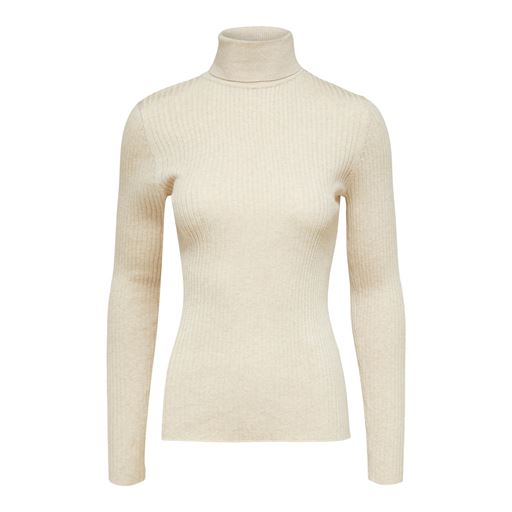 Selected Femme Lydia Striktrøje, Birch, L
