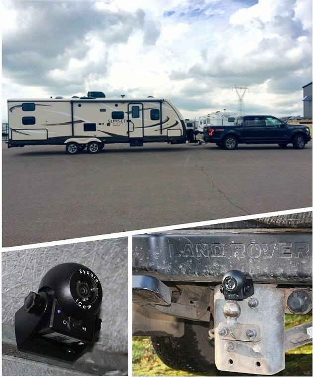 CARMATRIX WLAN Auto Rückfahrkamera mit Akku wiederaufladbar Batterie Magnet Wohnmobil LKW Pferdeanhänger Transporter LKW PKW