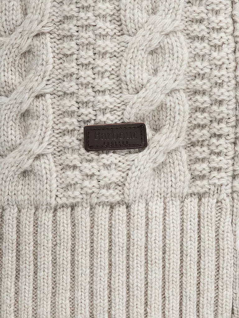 BARBOUR Rollkragenpullover DALESIDE creme