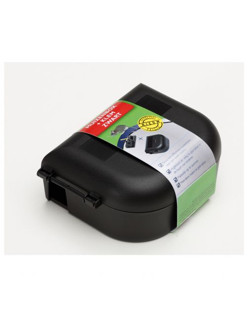 Luxan Muizenbox Met Klem - Ongediertebestrijding - Zwart