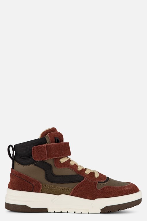 Muyters Sneakers rood Imitatieleer