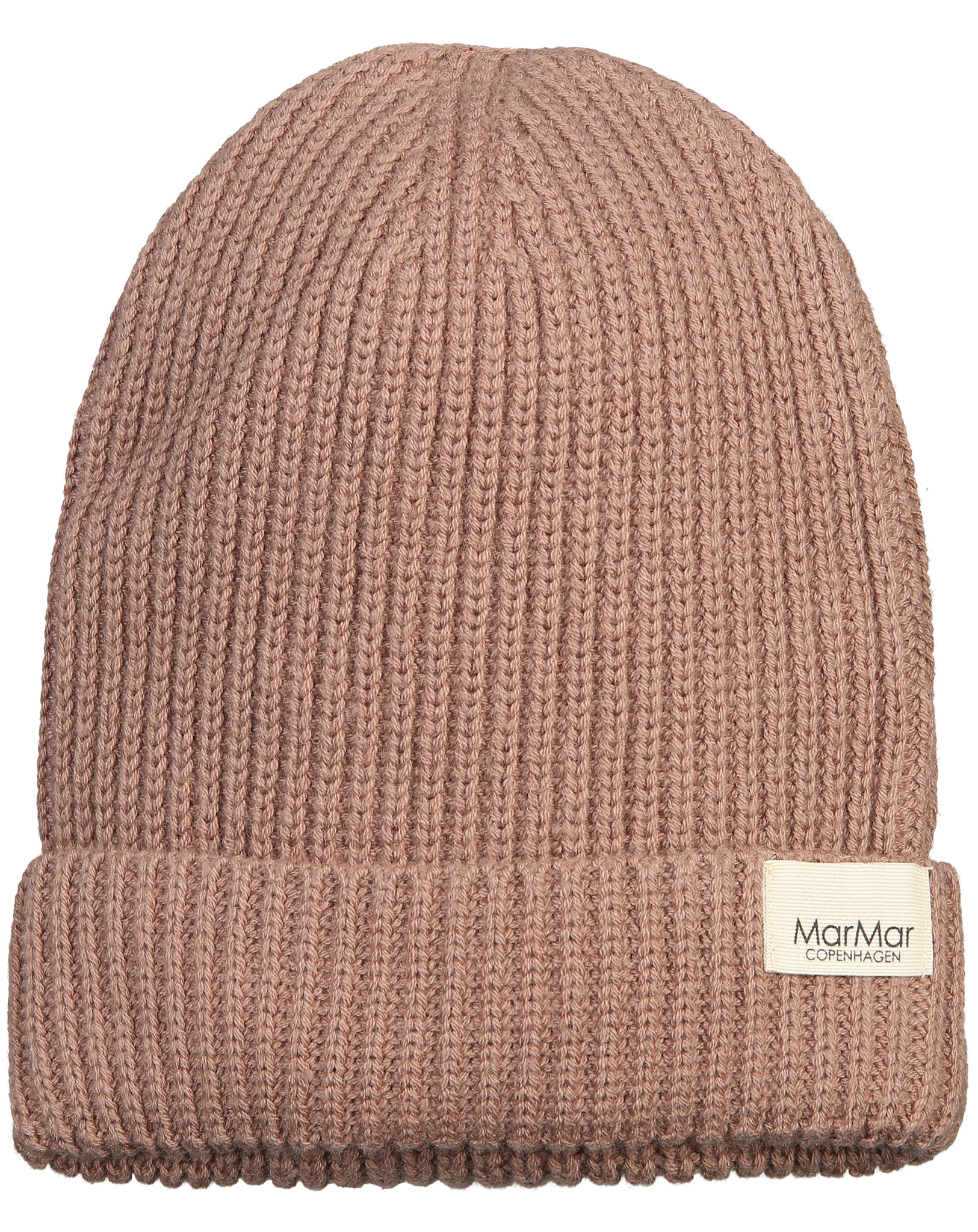 Strickmütze ATLAS mit Wolle in berry air