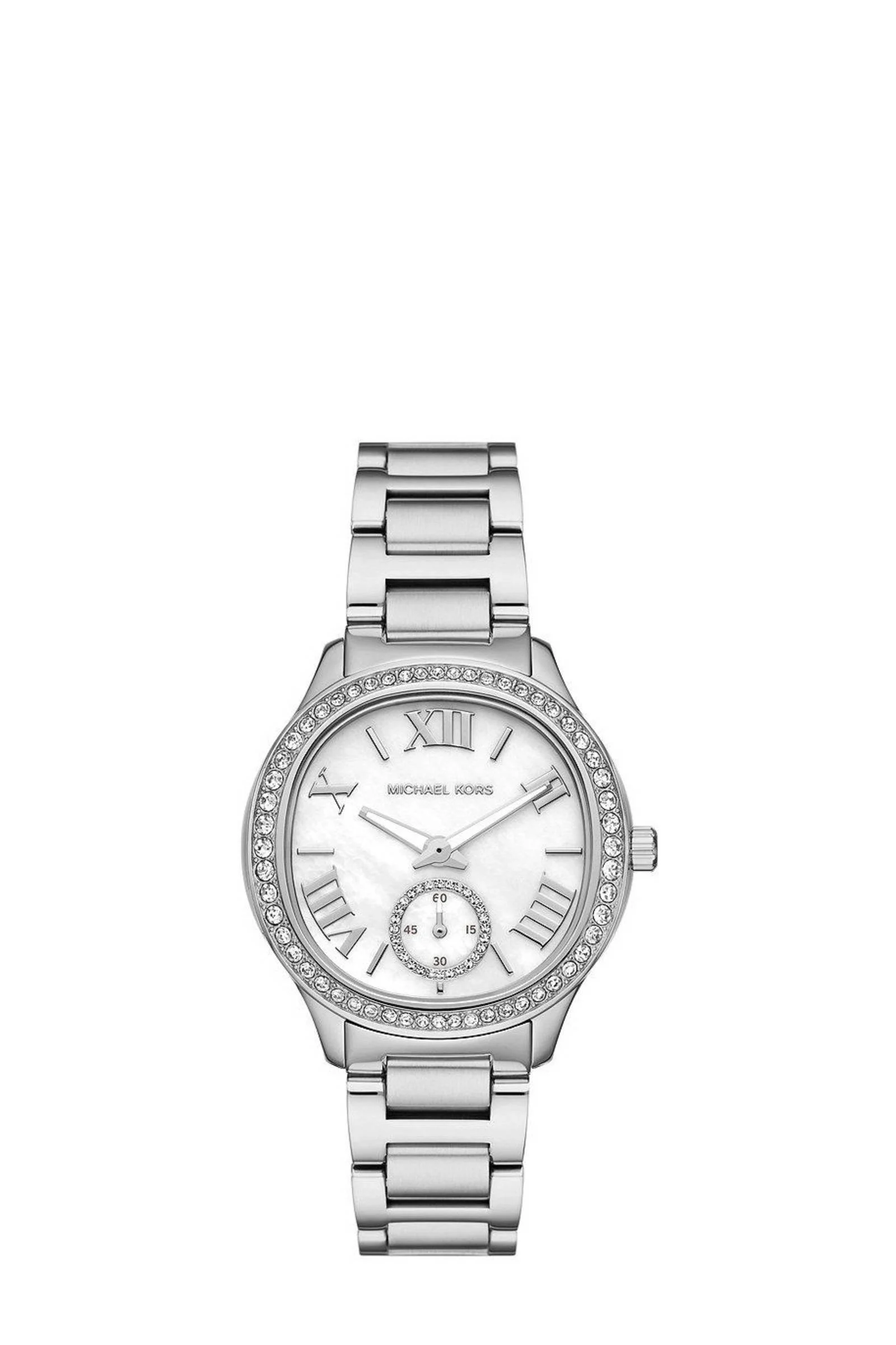 Michael Kors horloge MK4807 Sage zilverkleurig