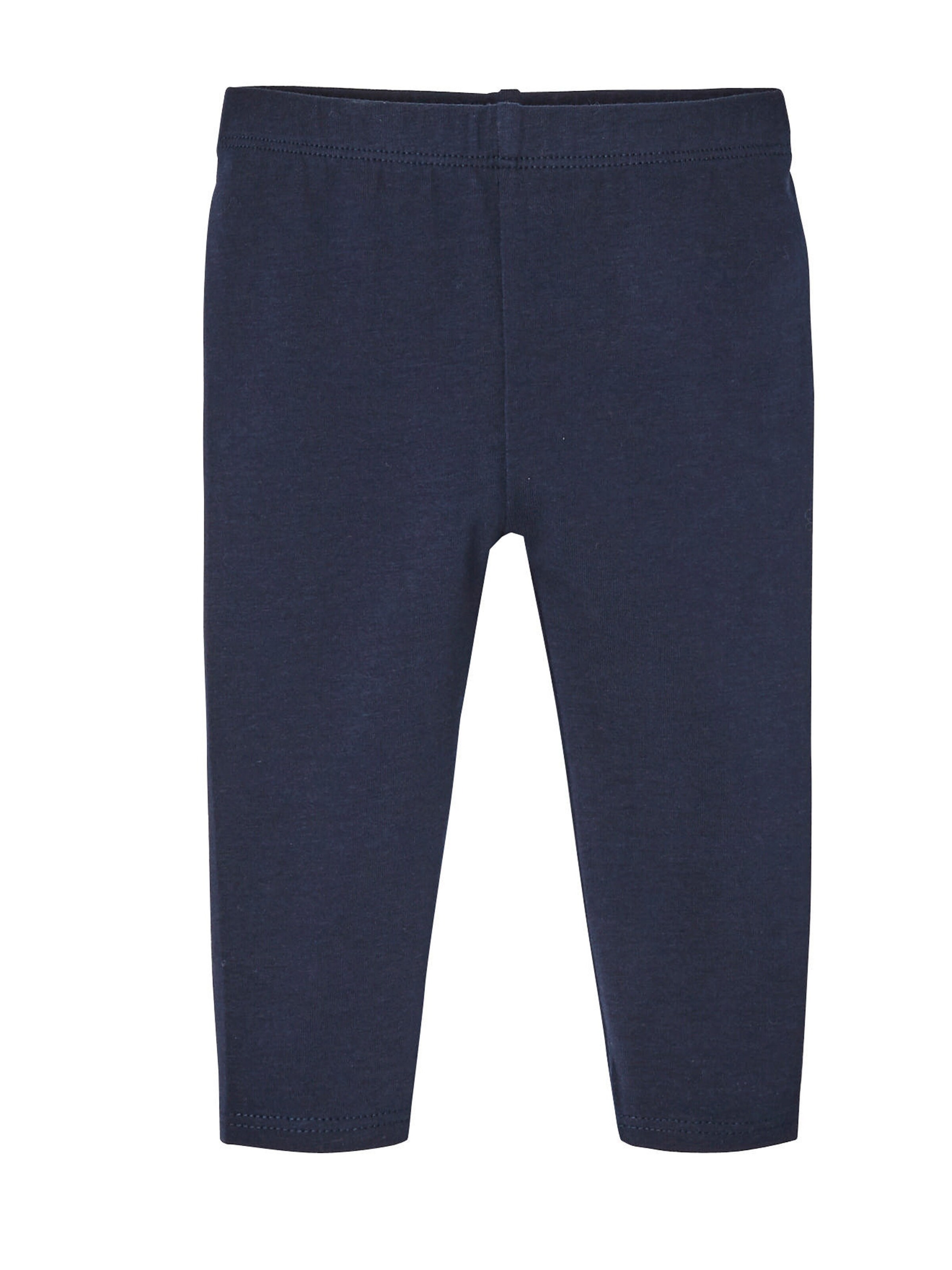 Vertbaudet 2er-Pack Mädchen Baby Leggings BASIC nachtblau+rosa
