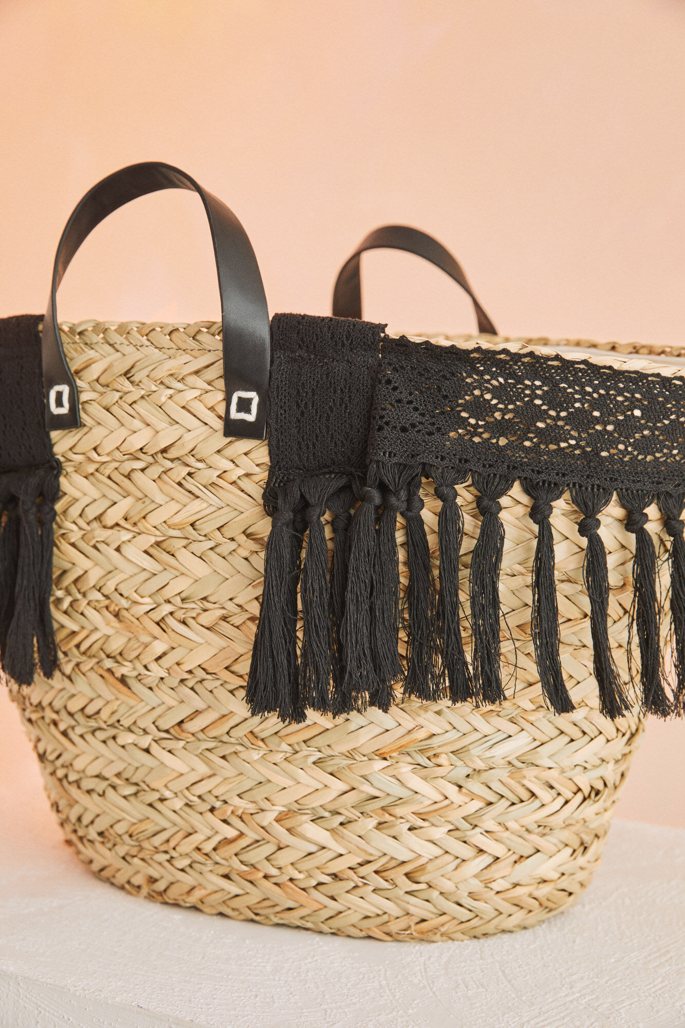 Bolso playa capao - negro
